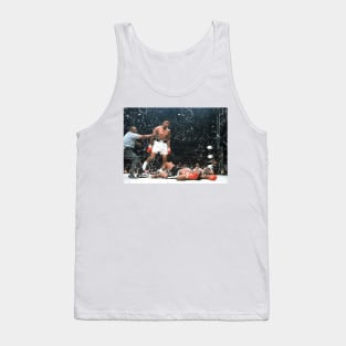 Greatest Mohammad Ali Scene on Distressed Tank Top